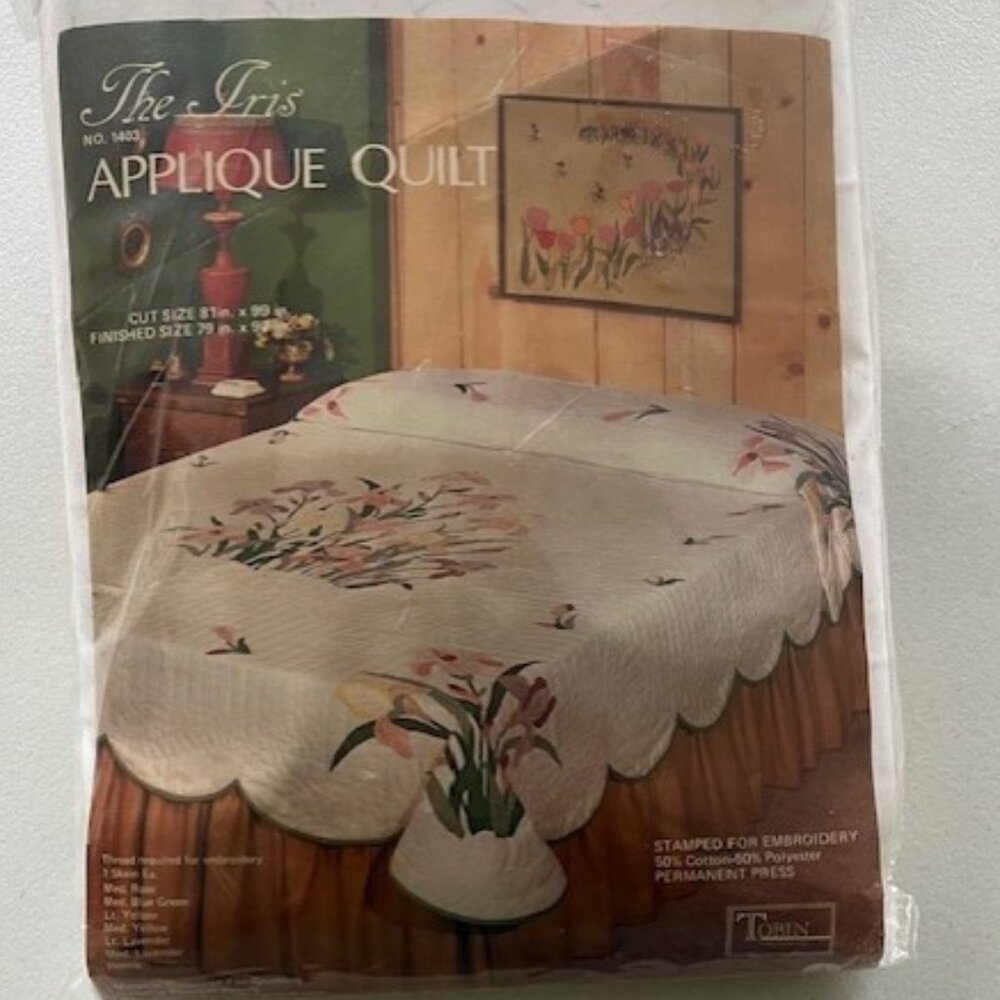 Iris Quilt Kit by Tobin